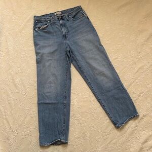 Madewell Women's Straight Leg Jeans - Light Blue